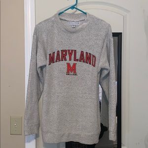 University of Maryland Woolly Threads Crewneck